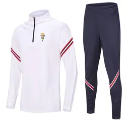 Córdoba clube de futbol s a d fatos de treino masculino jogging jaqueta roupas de treinamento de futebol basquete futebol correndo esportes wear302l