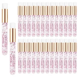 Makeup Tools 10 30 50 100pcs Wimpernreinigungsbürsten für Extensions Glitter Lash Shampoo Nase Porenreinigung 230421