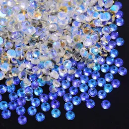 ネイルアートデコレーション14400pcs in Bulk whololesala aurora crystal nonfix RhinestonesフラットバックダイヤモンドグリッタークリスタルネイルアートネイルAccesories 231121