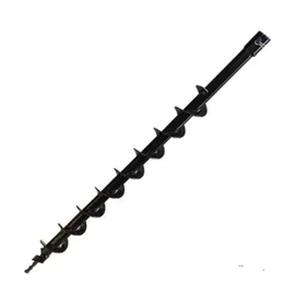 New Model Garden Supplies Diameter 40mm 60mm 80mm Single Blade Earth Auger Drill bits Digging Holes in Ground Replacement parts306M