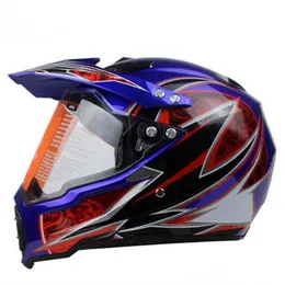 Motorcycle Helmets Wholesale-High Quality Windproof Motocross Off Road Helmet With Lens Casque Moto Masks Drop Delivery Mobiles Moto Otc3L