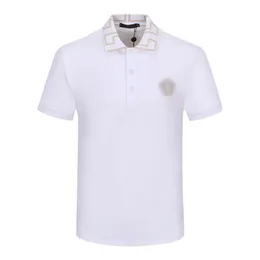 Free transport of high-quality cotton Polo shirt Summer, 2023ss, European American short-sleeved T-shirt fashion and casual printed