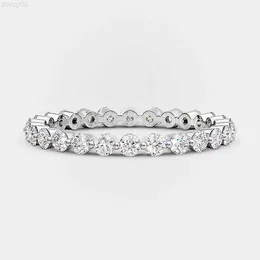 Designer JewelryJovovasmile Round Brilliant 925 Silver Band Dainty Sweet Lab Grown Diamond Engagement Rings Fine Jewelry