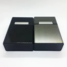 Neueste bunte Aluminium-Kunststoff-Zigarettenetui-Halter Dry Herb Tobacco Storage Cover Box Innovative Magnet Flip Protective Shell Smoking Stash Cases