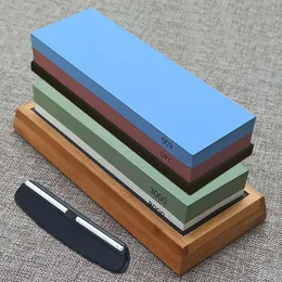 Sharpenners Whetstone Sharping Stones Professional Knife Sharping Seting Stone Stone Kitchen Tool 1000 3000 6000 Grit Doblessidion 230422