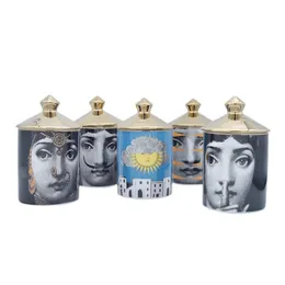 Retrao Ceramiczny Świeca Uchwyt DIY Ręcznie robione świece Vintage Bin Caft Dekoracja Dekoracja Dekoracja Jewerlly Surage 266k