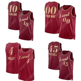 2023 24 Donovan 45 Mitchell 0 Love Darius 10 Garland Collin Basketball Jerseys 16 Osman Jarrett 31 Allen Ricky 3 Rubio Lauri Markkanen Men Women Youth XS-4XL