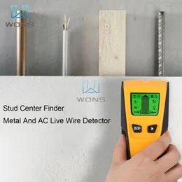 Industrial Metal Detectors Display Multifunctional Wall Find Wooden Pin Cable AC Voltage Live Wire Test Scanner 230422