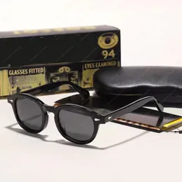 MOSC Solglasögon Designer Män och kvinnor samma Lemtosh Glassar Retro Plate Frame Luxury Quality Fashion Märke Solglasögon Original Box