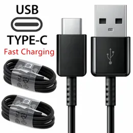 Fast Charging 1.2M 4Ft Type c USb Cables USB-C Data Charger Cable For Samsung S8 s10 S20 S22 S23 Note 10 htc lg