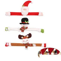 クリスマスカーテンバックルホールドバックファスナーSサンタクロースクリスマス装飾ドレープデコレーションホームドロップデリバリーDHY8S
