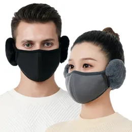 Bisiklet Kapakları Maskeler Kış Sıcak Yüz Maskesi Earmuffs Rüzgar Geçirmez Motosiklet Kayak Kadınlar Erkekler Yürüyüş Sporları Termal Meşheler 231122