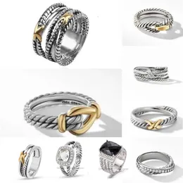 ファッションデザイナーの女性のdyリングラグジュアリーリングヴィンテージデザイナーダイヤモンドとダイヤモンドストーンバレンタインデーギフト卸売サイズ6-9の男性の結婚指輪のためのジュエリー