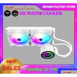 Fans Coolings Darkflash Pc Case Water Cooler Computer Cpu Fan Cooling Radiator Integrated Liquid For Intel Lga 2011115Xam3Am47756490 D Dhzla
