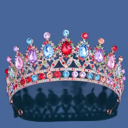 Vintage Barok Crystal Crystal Christmas Crown Holiday Crown