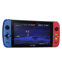 Portable Game Players Q900/PS7000 portable game console 7 inch video game machine 32GB/64GB with 5000 free games for PS1 Mame 8/16/32/64/128 bit 230422