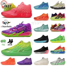 Lamelo Ball OG Basketball Shoes Original Melo MB.03 Sneakers Rick and Morty Toxic Nickelodeon Slime Designer Lemelo MB.02 MB.01 Trainers Mens Women Outdoor Shoe Dhgate