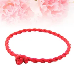 Pulseras de encanto tendycoco cuerda roja hilo pulsera trenzada saludable para pareja