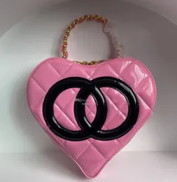 Cha Cosmetic 1 Quality Designer Barbie Core Bolsas Bolsas Embreagens de Luxo