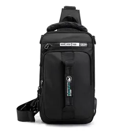 Outdoors packs Mens Chest Pack Fashion Lightweight Sling Bag Crossbody Bag for Outdoor Sports