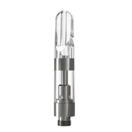 Düz vidalı M6t Vape Kartuşları G5 Seramik Plastik 0.8ml 1.0ml Clear 510 İplik Vidalı Boş Arabalar Köpük ile Paketlenmiş