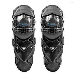 Armatura da moto 1 paio di ginocchiere Protezioni Cuirassier Gomito Moto Ginocchiere protettive Motocross Brace Protector Cintura regolabile