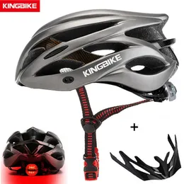 Езда на велосипеде шлемам Kingbike Hot Bicycle Helme Мужчины женщины MTB Road Road Road Helmets Ультрасовые интегрально модернизированные велосипедные шлема EPSPC Capacete Ciclismo J230422