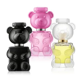 Игрушечные духи Teddy Bear, набор из 3 предметов, 30 мл в бутылке, стойкий аромат, приятный запах, одеколон, парфюмерная вода