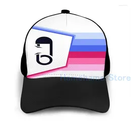 Ball Caps Fashion Abdl Pride Flag Basketball Cap Men Men Graphic Print Black Unisex Adult Hat