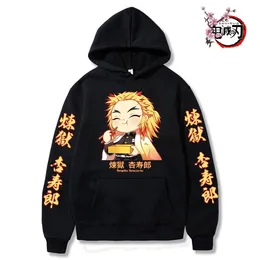 Sweats à capuche pour hommes Sweatshirts drôle Anime Demon Slayer sweat à capuche unisexe Agatsuma Zen'itsu Cosplay pull Vintage sweats à capuche mode Y2K vêtements 231121