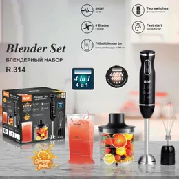 Blender R.314ハンドヘルド400W 2colorステンレス鋼4in1多機能家電