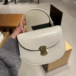 Borsa a tracolla da sella Lady Celins Borsa da donna Besace Triomphe Borsa tote di design di lusso Borsa da uomo con manico a tracolla a tracolla con tracolla a mezza luna Borsa a mano con pochette nera