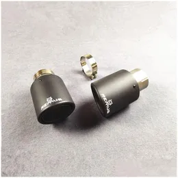 Schalldämpfer 1 Stück Remus Matt-Edelstahl-Einzelauspuffspitzen für Carbon-Auto-Rückauspuffanlagen-Drop-Lieferung für Mobiltelefone Motorräder P Dh3Hu