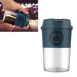 Bicchieri da vino Tazza da viaggio portatile da 300 ml per il tempo libero all'aperto Tè antiscottatura Tazza da caffè al latte a prova di perdite con coperchio Regali