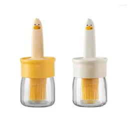 Tools Oil Brush Dispenser For Cooking Spreader With Bottle Elding Saving Design Convenient Storage And