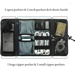 Storage Bags Cable Organizer System Kit Case USB Data Earphone Wire Pen Power Bank Digital Gadget Devices Travel