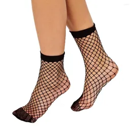 Women Socks Fashion Highly Stretchable Sock Girls Breathable Fishnet Femme Meias Soft Sexy Ladies Calcetines