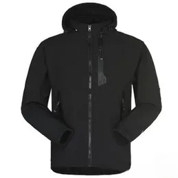 Jaqueta casual com jaqueta corta-vento preta e branca para casais à prova d'água jaqueta externa com capuz