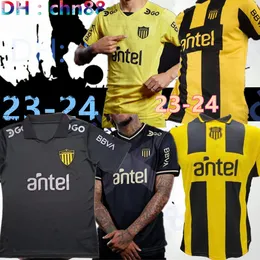 24 Home do Uruguai de Futebol 23 22 Edição comemorativa de camisas 2023 2024 Clube Atlético Penarol C.Rodriguez Gargano Futebol camisas 131th 20 20