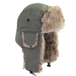 Beanieskull Caps Mens Women Unisex Warm Trapper Trooper Trooper Earflap Winter Flaps Ski Hat Hats Bomber 231122