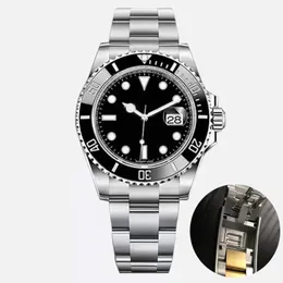 Luksusowa ceramiczna ramka męska zegarki projektantów mężczyzn Watch Automatyczne mechaniczne 2813 Ruch Luminous Sapphire Waterproof Sliding Burek zegarki Montre de Luxe