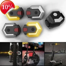 New LED Bicycle Wireless Remote Control Turn Signal Horn Taillight Waterproof Bike Warning Lamp For Outdoor Cycling Accessories