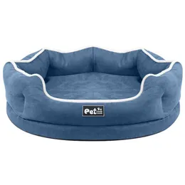 Memory Foam Dog Bed For Small Large Dogs Winter Warm Dog House mjuk löstagbar husdjurssoffa andas alla säsonger valp kennel w0243k