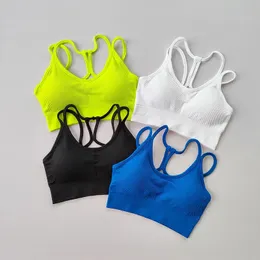 Yoga Outfits Sports Bra Women's Running Shock Aound Summer Essiccamento rapido Bra Fitness Reggiseno Professional Training Yoga Bra 231122