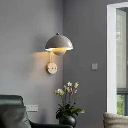 Wandleuchte, nordische minimalistische Persönlichkeit, Designer-Knospe, LED-Pilz, Wohnzimmer, Arbeitszimmer, Schlafzimmer, Flur, Hintergrundlicht