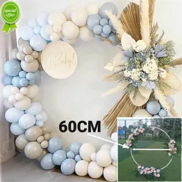 New 1Pcs Diameter 60CM Round Balloon Arch Kit Holder Bow of Balloon Wedding Birthday Party Decor Baby Shower Background