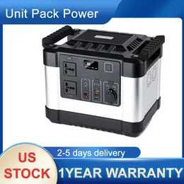 Portable Power Station 1100Wh Solar Powered Outdoor Generator 1000W Emergency Power Supply Battery Backup for Camping RV UPS