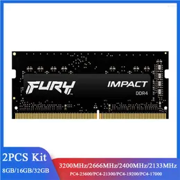 HIPTOP MEMORIA RAM DDR4 16GB 8GB 32GB 64GB 2x16GB 2x8GB 2x32G Kit 3200MHz 2666MHz 260PIN PC4-21300 SODIMM Notebook Memory