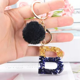 Pompom English Letter Letter Stud