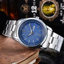 Hommes de luxe designer automatique quartz calendrier montre étanche hommes auto 3 mains montres montre-bracelet S23